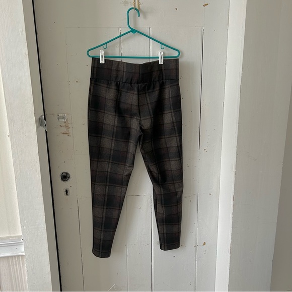 Zac & Rachel Plaid Pull On Stretch Knit Pants - Picture 13 of 13